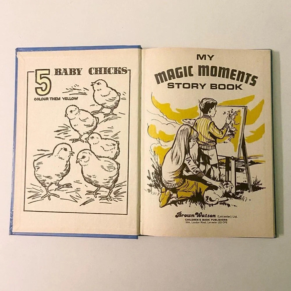 Vintage My Magic Moments  Story Book Brown Watson Childrens Book Publisher - Picture 6 of 14